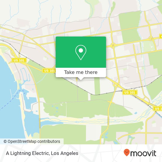 Mapa de A Lightning Electric