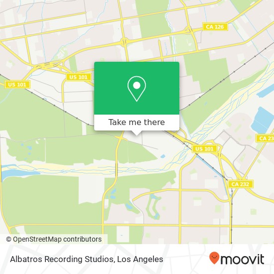 Mapa de Albatros Recording Studios