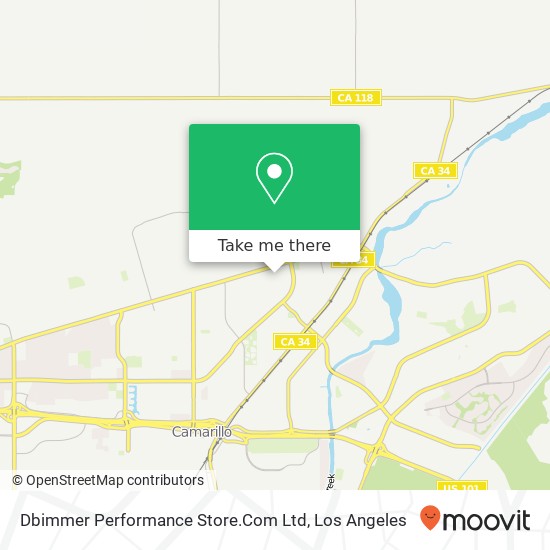 Mapa de Dbimmer Performance Store.Com Ltd