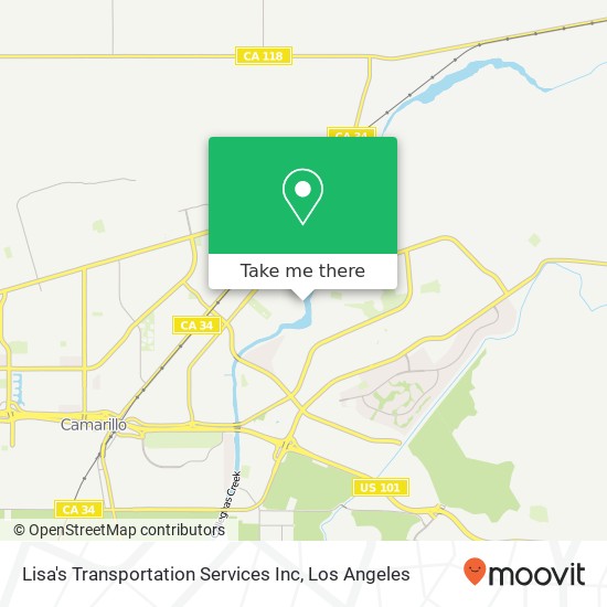 Lisa's Transportation Services Inc map