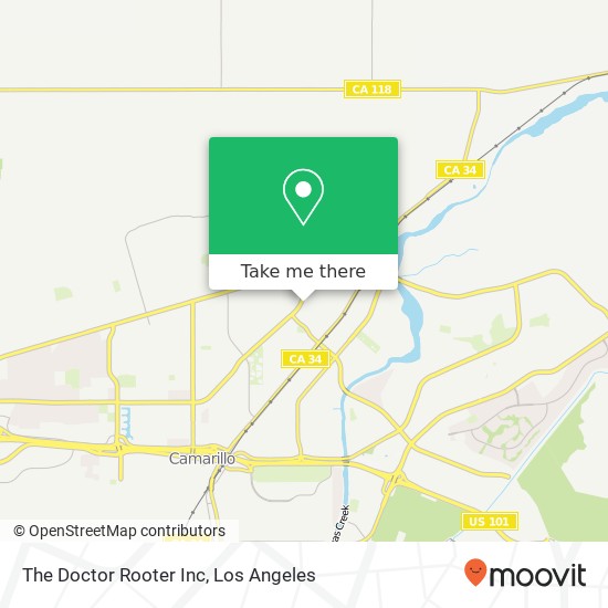 Mapa de The Doctor Rooter Inc