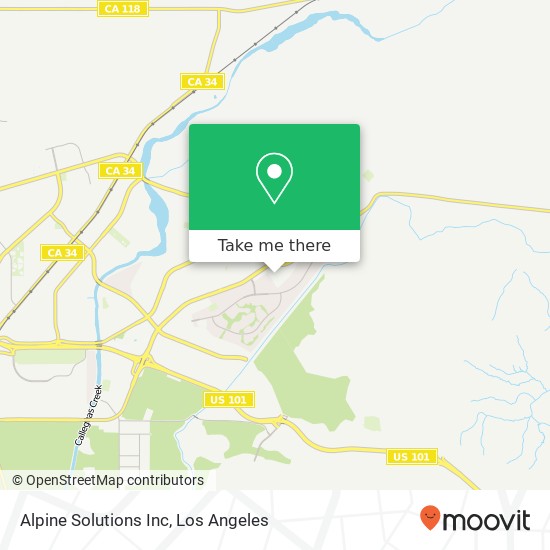 Alpine Solutions Inc map