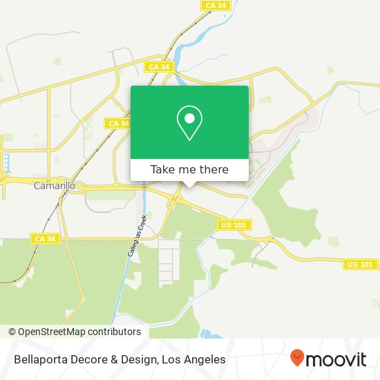Bellaporta Decore & Design map