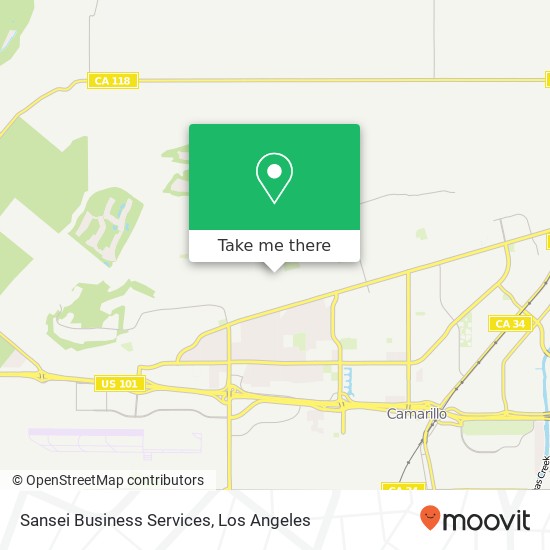 Mapa de Sansei Business Services