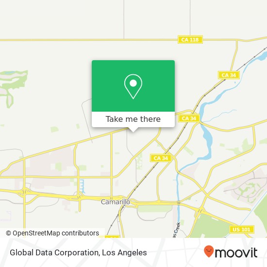 Global Data Corporation map