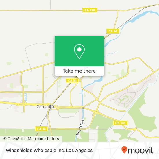 Mapa de Windshields Wholesale Inc