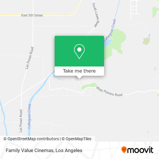 Family Value Cinemas map