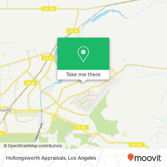Hollongsworth Appraisals map