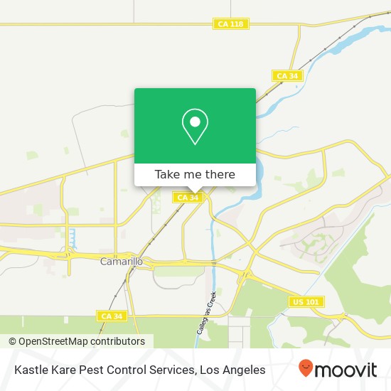 Kastle Kare Pest Control Services map