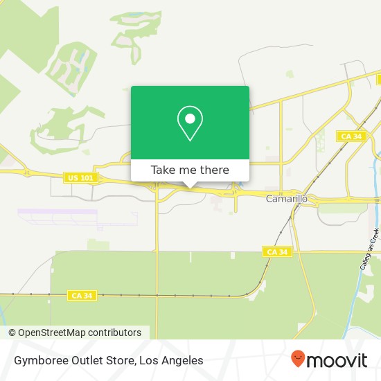 Gymboree Outlet Store map