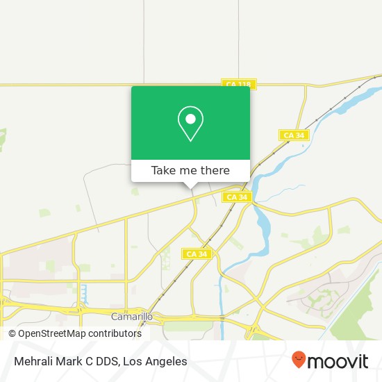 Mapa de Mehrali Mark C DDS