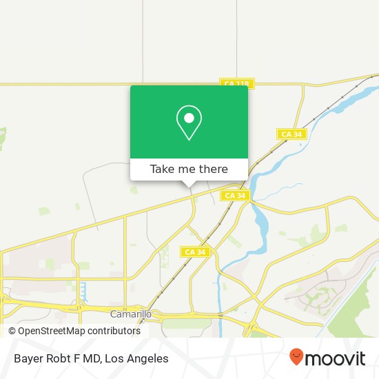 Bayer Robt F MD map