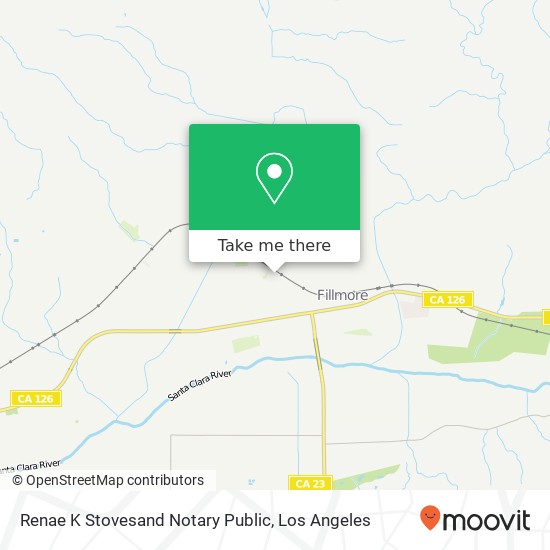 Renae K Stovesand Notary Public map