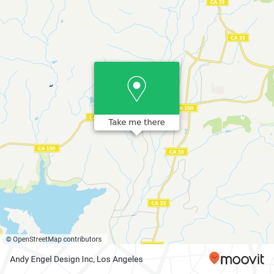 Andy Engel Design Inc map