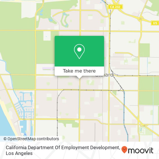 California Department Of Employment Development map