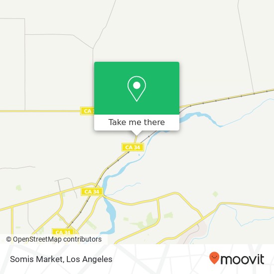 Somis Market map