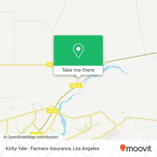 Kirby Yale - Farmers Insurance map