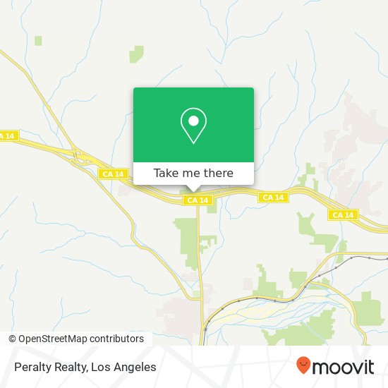 Peralty Realty map