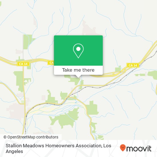 Stallion Meadows Homeowners Association map
