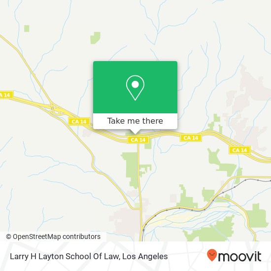 Larry H Layton School Of Law map