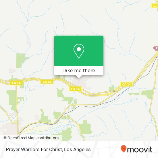 Prayer Warriors For Christ map