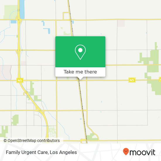 Family Urgent Care map