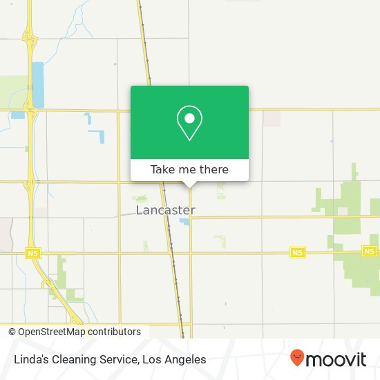 Mapa de Linda's Cleaning Service