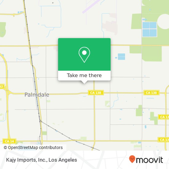 Kajy Imports, Inc. map