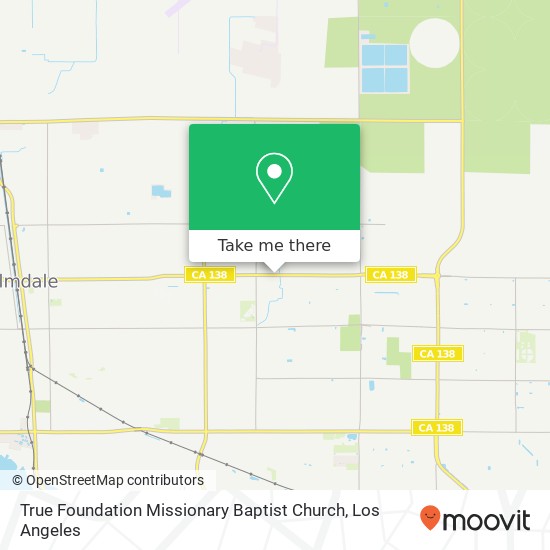 True Foundation Missionary Baptist Church map
