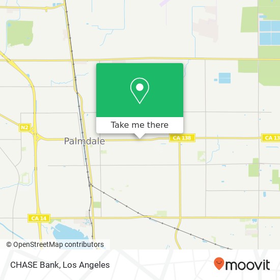 CHASE Bank map