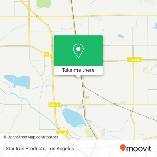 Star Iron Products map