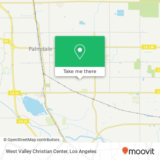 West Valley Christian Center map