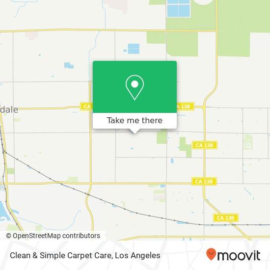 Mapa de Clean & Simple Carpet Care