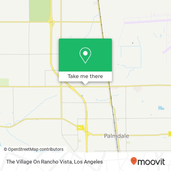 The Village On Rancho Vista map