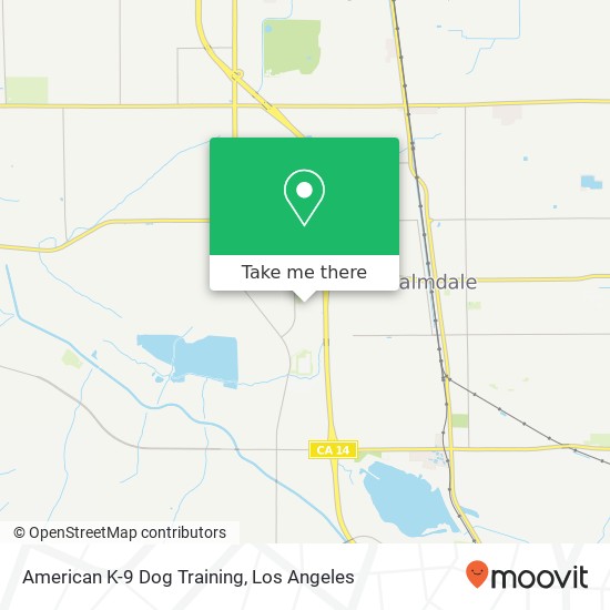 Mapa de American K-9 Dog Training
