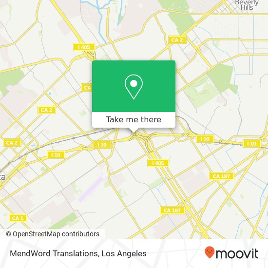MendWord Translations map