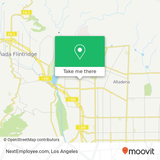 NextEmployee.com map