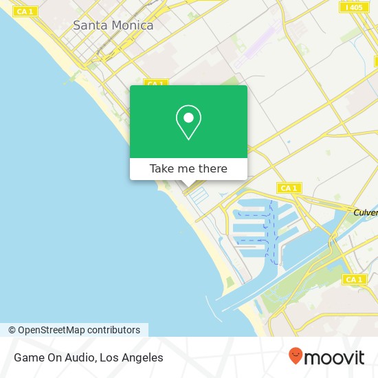 Game On Audio map