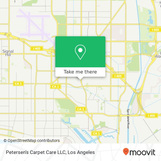 Petersen's Carpet Care LLC map