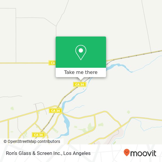 Ron's Glass & Screen Inc. map