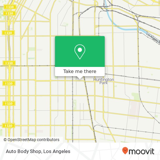 Mapa de Auto Body Shop