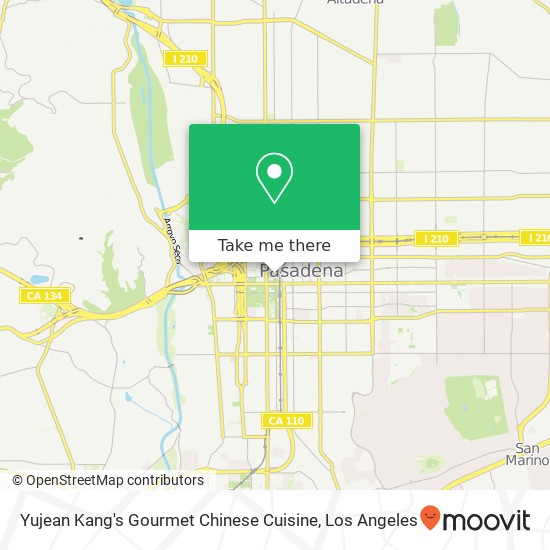 Yujean Kang's Gourmet Chinese Cuisine map