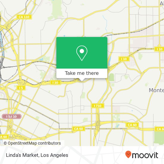 Mapa de Linda's Market