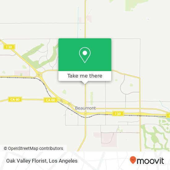 Mapa de Oak Valley Florist