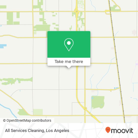 All Services Cleaning map