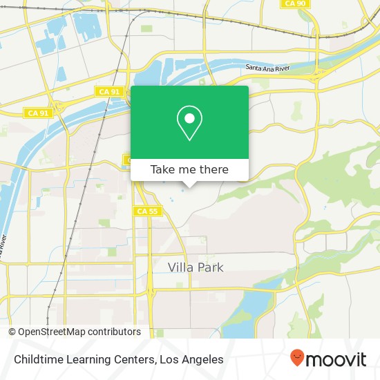 Mapa de Childtime Learning Centers