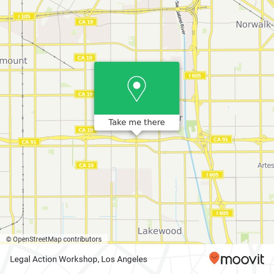 Legal Action Workshop map