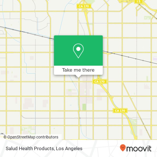 Salud Health Products map