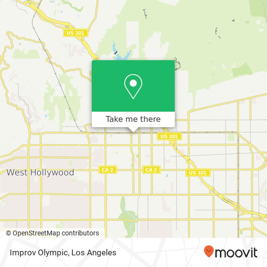 Improv Olympic map