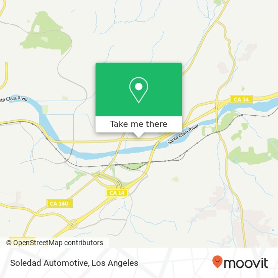 Soledad Automotive map